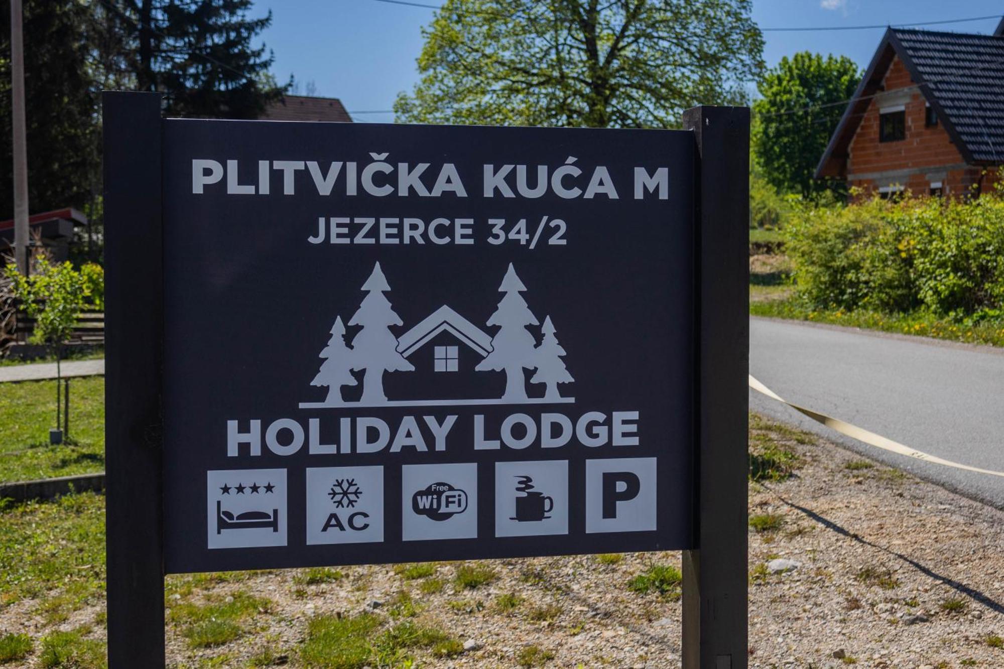 Plitvicka Kuca M - Holiday Lodge Plitvicka Jezera Exterior photo